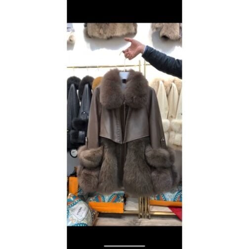 Young Genuine Leather Fur Coat Sheep Fur Fur All-in-one Coat Women's Coat - Image 5
