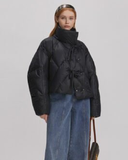 High End Standing Collar Duck Down Bread Jacket