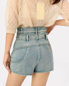Denim shorts hot pants women