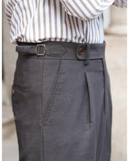 Retro Straight-leg Pants For Men