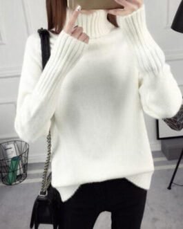 Korean Style Long Sleeve All-matching Thickened Jumper Women