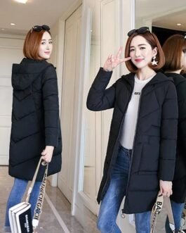 Women’s Mid-length All-match Slim Down Padded Jacket