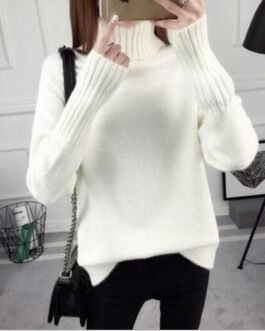 Korean Style Long Sleeve All-matching Thickened Jumper Women