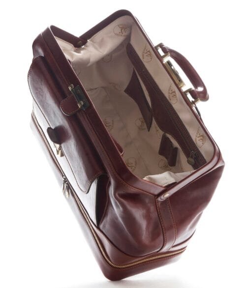 Doctor's bag with instrument compartment on the bottom - Image 7