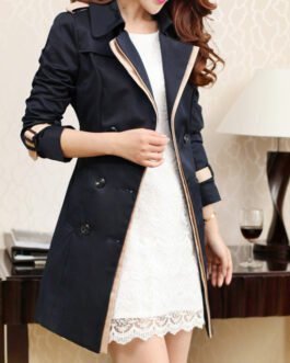 Ladies Autumn Trench Coat For Women Winter Long Coats