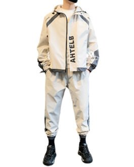 Workwear Suit Men With Handsome Autumn Casual Sportswear Jacket