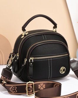 Versatile Crossbody Bag For Women Multi-zipper Design Shoulder Bags With Portable Fashion Handbags Small Square Bag