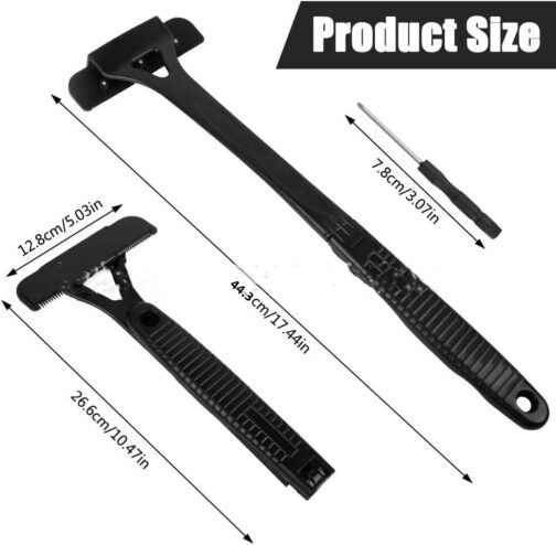 Manual Hair Scraper For Blade Replacement Body Hair Scraper Folding Shaving Lumbar Intervertebral Disc - Image 4