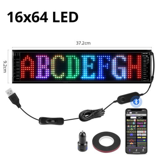 USB Programmable LED Pixel Matrix Soft Screen - Image 4
