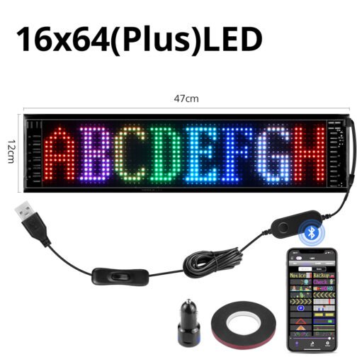 USB Programmable LED Pixel Matrix Soft Screen - Image 5