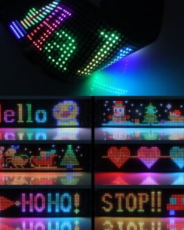 USB Programmable LED Pixel Matrix Soft Screen