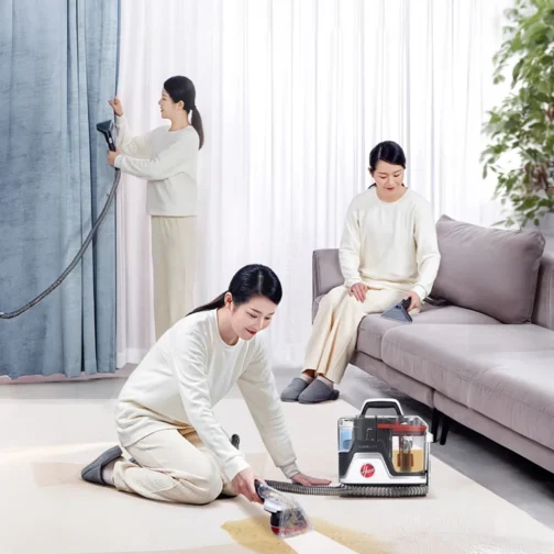 NEW Hoover Fabric Washing Machine Multifunctional Vacuum Cleaners of a Carpet Fabric Cleaner Portable Mite Remover SPet Bath - Image 2